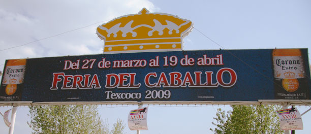 entrance to the feria